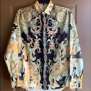 Suck My Medusa Head Botton Down Long sleeve shirt.